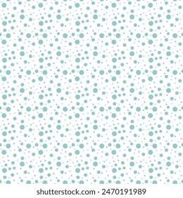Polka dot seamless pattern. Abstract Seamless Dots Pattern. Seamless Dots Pattern on White Background. Decorative print for wallpaper, wrapping, pajama, linen, background fabric, texture, textile