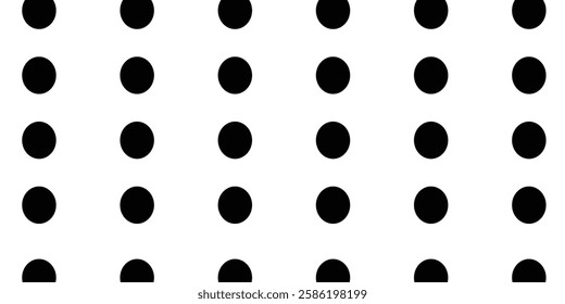 Polka dot seamless pattern. Polka dot background. Dotted cute pattern.