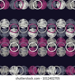 Polka dot seamless pattern. The colorful balls. Scribble texture. ?extile rapport. 