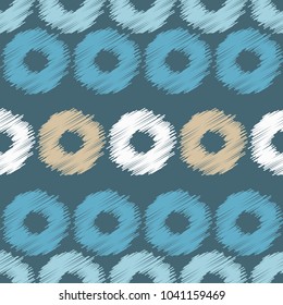 Polka dot seamless pattern. The colorful balls. Scribble texture. Textile rapport. 