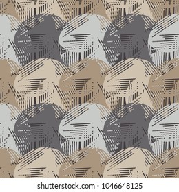 Polka dot seamless pattern. The colorful balls. Scribble texture. Textile rapport. 