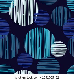 Polka dot seamless pattern. The colorful balls. The texture of the strips. textile rapport. 