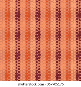 Polka dot seamless pattern, colorful striped pattern, abstract geometric background