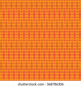 Polka dot seamless pattern, colorful geometric background