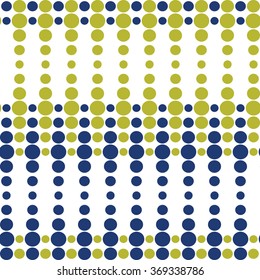 Polka dot seamless pattern, colorful striped background