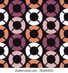 Polka dot seamless pattern. The colorful balls. Scribble texture. ?extile rapport. 