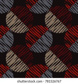 Polka dot seamless pattern. The colorful balls. Scribble texture. ?extile rapport. 