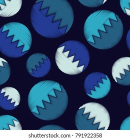 Polka dot seamless pattern. The colorful balls. ?extile rapport. 