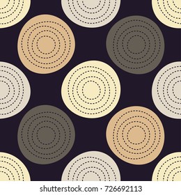 Polka dot seamless pattern. Dots texture. Textile rapport.