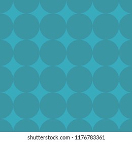 Polka dot seamless pattern. Dotted background with circles, dots, rounds Vector illustration for print on fabric, gift wrap, web backgrounds, scrap booking, patchwork