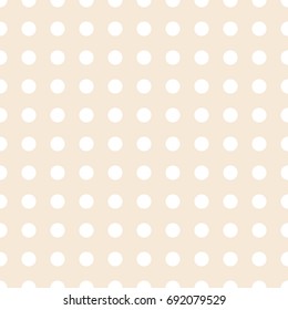 Polka dot seamless pattern. Dotted background with circles for printing on fabric, Wallpaper, textile design covers. Vector illustration