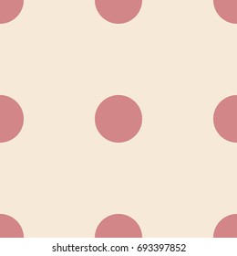 Polka dot seamless pattern. Dotted background with circles for printing on fabric, Wallpaper, textile design covers. Vector illustration