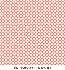 Polka dot seamless pattern. Dotted background with circles for printing on fabric, Wallpaper, textile design covers. Vector illustration