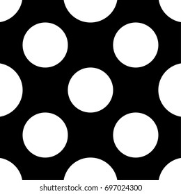 Polka dot seamless pattern. Dotted background with circles for printing on fabric, Wallpaper, textile design covers. Vector illustration
