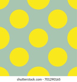Polka dot seamless pattern. Dotted background with circles for printing on fabric, Wallpaper, textile design covers. Vector illustration