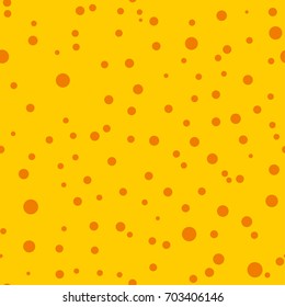 Polka dot seamless pattern. Dotted background with circles, dots, rounds Vector illustration Flat Scandinavian style for print on fabric, gift wrap, web backgrounds, scrap booking, patchwork