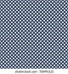 Polka dot seamless pattern. Dotted background with circles, dots, rounds Vector illustration Flat Scandinavian style for print on fabric, gift wrap, web backgrounds, scrap booking, patchwork