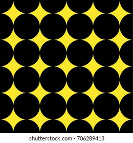 Polka dot seamless pattern. Dotted background with circles, dots, rounds Vector illustration Flat Scandinavian style for print on fabric, gift wrap, web backgrounds, scrap booking, patchwork