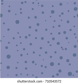 Polka dot seamless pattern. Dotted background with circles, dots, rounds Vector illustration Flat Scandinavian style for print on fabric, gift wrap, web backgrounds, scrap booking, patchwork