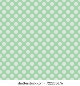 Polka dot seamless pattern. Dotted background with circles, dots, rounds Vector illustration Flat Scandinavian style for print on fabric, gift wrap, web backgrounds, scrap booking, patchwork