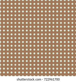 Polka dot seamless pattern. Dotted background with circles, dots, rounds Vector illustration Flat Scandinavian style for print on fabric, gift wrap, web backgrounds, scrap booking, patchwork