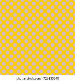 Polka dot seamless pattern. Dotted background with circles, dots, rounds Vector illustration Flat Scandinavian style for print on fabric, gift wrap, web backgrounds, scrap booking, patchwork