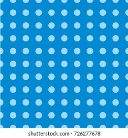 Polka dot seamless pattern. Dotted background with circles, dots, rounds Vector illustration Flat Scandinavian style for print on fabric, gift wrap, web backgrounds, scrap booking, patchwork