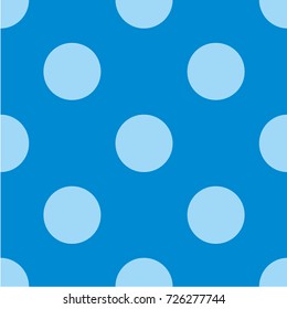 Polka dot seamless pattern. Dotted background with circles, dots, rounds Vector illustration Flat Scandinavian style for print on fabric, gift wrap, web backgrounds, scrap booking, patchwork