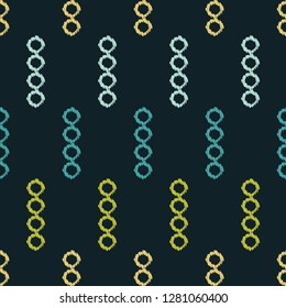 Polka dot seamless pattern. Drawn circles. Geometric background. Can be used for wallpaper, textile, invitation card, web page background.