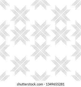 Polka dot seamless pattern. Ethnic traditional figures. Geometric background. Can be used for wallpaper, textile, invitation card, wrapping, web page background.