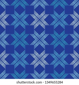 Polka dot seamless pattern. Ethnic traditional figures. Geometric background. Can be used for wallpaper, textile, invitation card, wrapping, web page background.