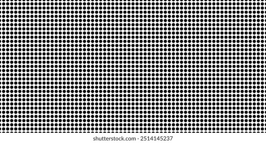 Patrón sin costuras de lunares. Diseño de fondo gráfico de moda. Textura abstracta con estilo moderno. Plantilla monocromática para estampados, textiles, envolturas, Fondo de pantalla, Sitio web, etc. Ilustración vectorial