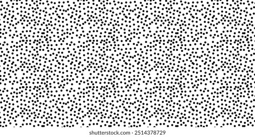 Patrón sin costuras de lunares. Diseño de fondo gráfico de moda. Textura abstracta con estilo moderno. Plantilla monocromática para estampados, textiles, envolturas, Fondo de pantalla, Sitio web, etc. Ilustración vectorial