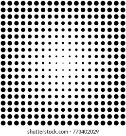Polka dot seamless pattern. Fashion background graphic design. Modern stylish texture. Monochrome template for prints, textiles, wrapping, wallpaper, card, banner, business, etc. Vector illustration