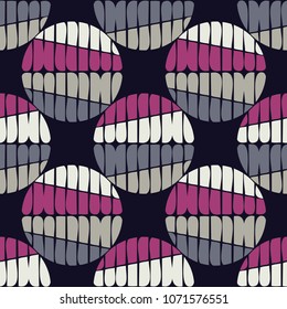 Polka dot seamless pattern. Geometric background. The colorful balls. Scribble texture. textile rapport. 
