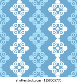 Polka dot seamless pattern. Geometric background. Dots, circles and buttons. Тextile rapport.