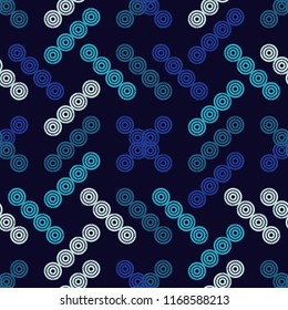 Polka dot seamless pattern. Geometric background. Dots, circles and buttons. Тextile rapport.