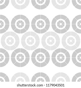 Polka dot seamless pattern. Geometric background. Dots, circles and buttons. Тextile rapport.