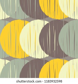 Polka dot seamless pattern. Geometric background. Dots, circles and buttons. Тextile rapport.