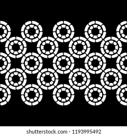 Polka dot seamless pattern. Geometric background. Dots, circles and buttons. Can be used for wallpaper, textile, invitation card, wrapping, web page background.