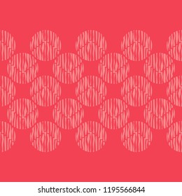 Polka dot seamless pattern. Geometric background. Dots, circles and buttons. Can be used for wallpaper, textile, invitation card, wrapping, web page background.