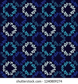 Polka dot seamless pattern. Geometric background. Dots, circles and buttons. Can be used for wallpaper, textile, invitation card, wrapping, web page background.