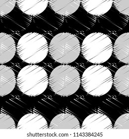 Polka dot seamless pattern. Halftone. Geometric background. The colorful balls. Тextile rapport.