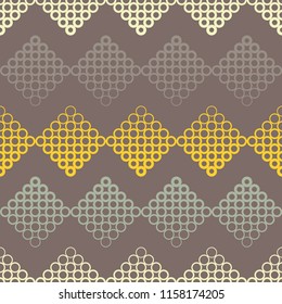 Polka dot seamless pattern. Halftone. Geometric background. Dots, circles and buttons. Тextile rapport.