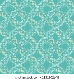 Polka dot seamless pattern. Hand hatching. Brushwork. Geometric background. Scribble texture. Тextile rapport.