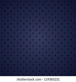 polka dot seamless pattern on blue background. esp10