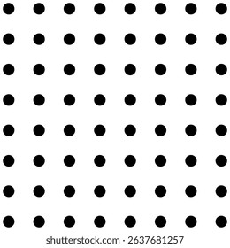 Polka dot seamless pattern. Polka dot on white background. artistic doodle sketch tiny dots seamless surface design.