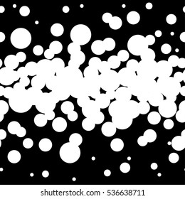  Polka Punkt nahtloses Muster. Drucken. Wiederholter Hintergrund. Stoffdesign, Tapete.