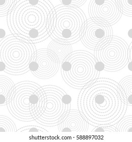 Polka dot seamless pattern. Print. Repeating background. Cloth design, wallpaper.