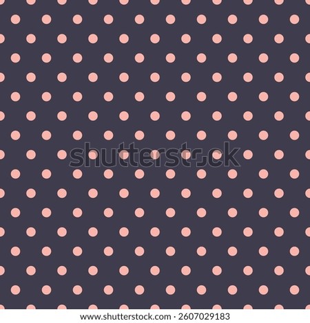 polka dot seamless pattern. retro geometric texture